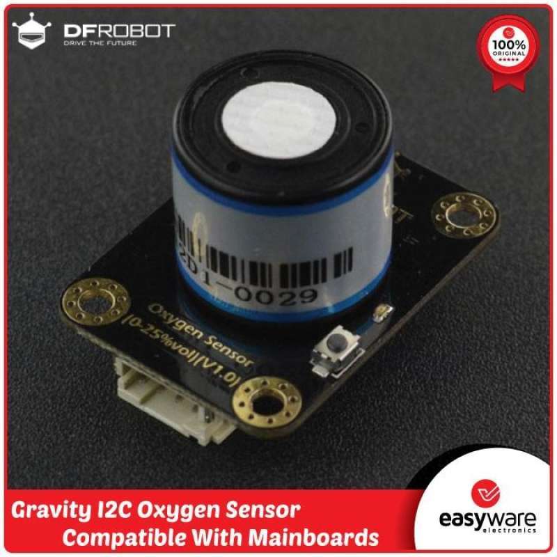 Jual DFRobot Gravity I2C Oxygen Sensor Original di Seller EasyWare ...