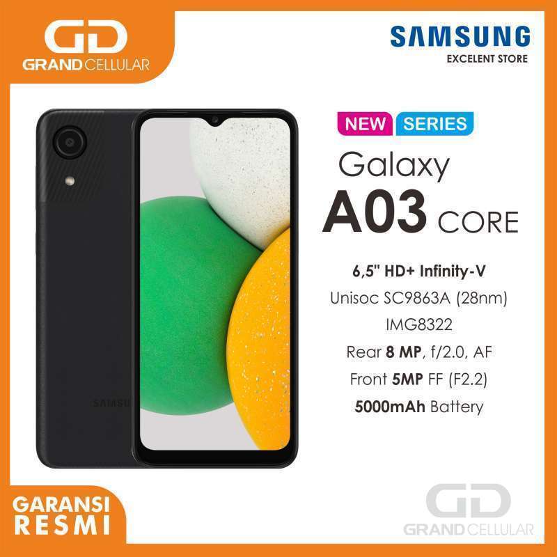 Samsung A03 Core - Harga dan Spesifikasi Terbaru Juli 2026