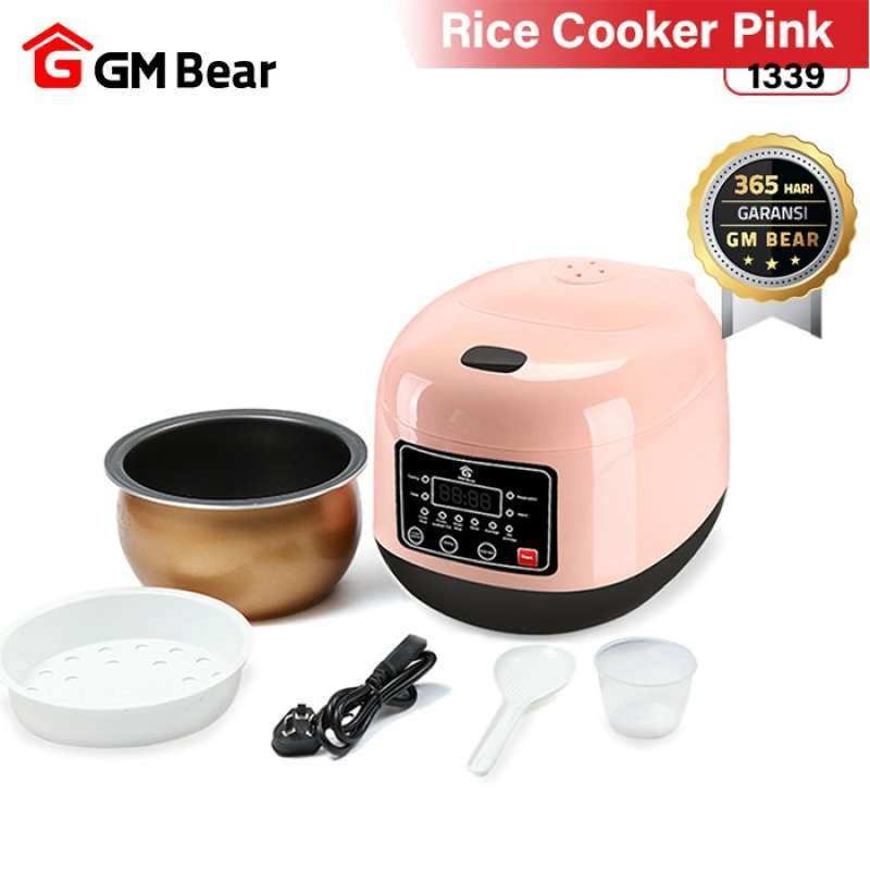 Jual GM Bear Rice Cooker 1.2 Liter 1339 - Belva Penanak Nasi dan Bubur ...