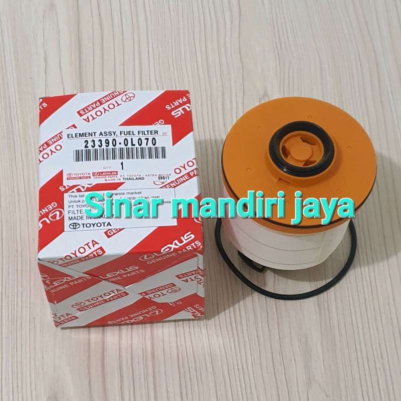 Jual FILTER SOLAR FUEL FILTER TOYOTA INNOVA REBORN ATAU FORTUNER ASLI