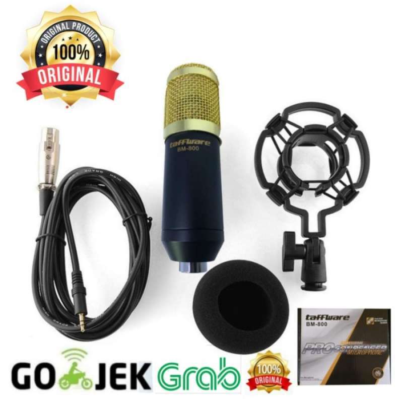 Promo Microphone Condenser Taffware Bm 800/Mic Smule Bm 800 Diskon 38
