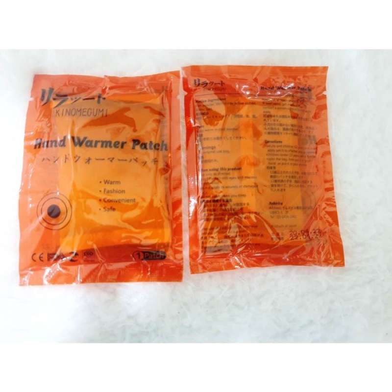 Jual KINOMEGUMI DAISO HAND WARMER HEAT PACK PENGHANGAT TANGAN JAPAN di Seller Hello Future