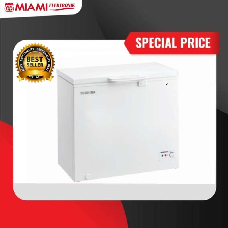 Jual Toshiba Chest Freezer CRA180 / CRA 180 I 180L Fridge 2 In 1 di
