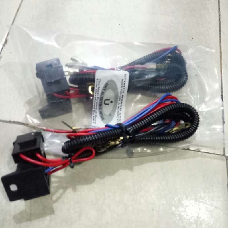 Promo KABEL RELAY SET KABEL UNTUK KLAKSON MOBIL DAN MOTOR HELLA Diskon