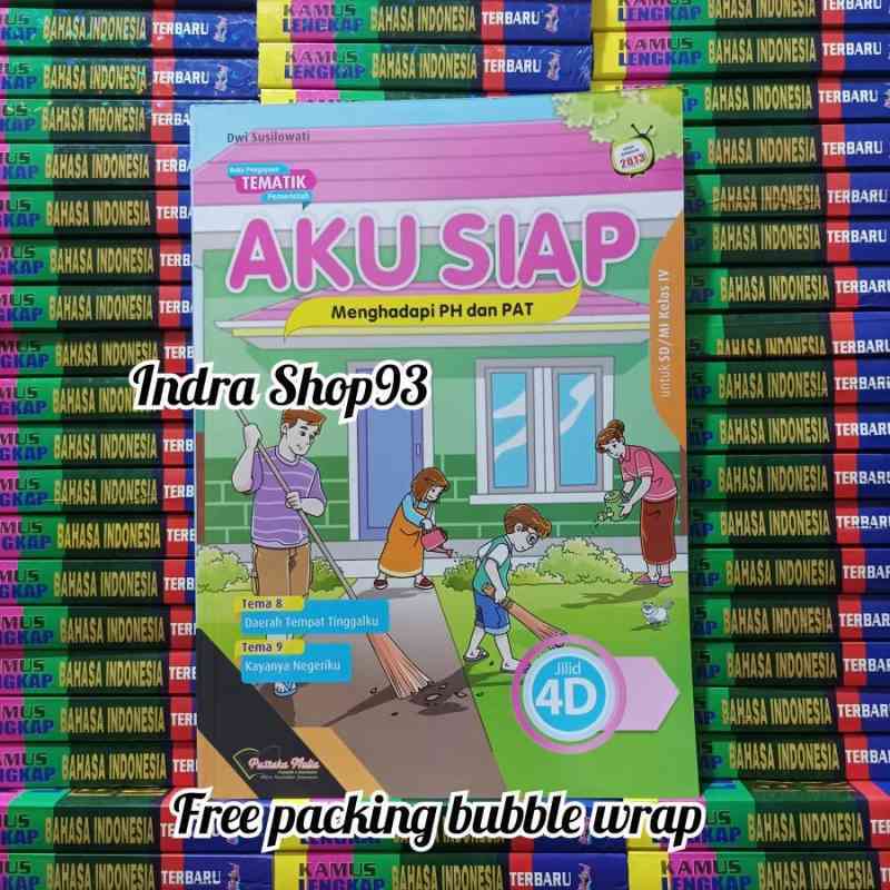 Jual Buku Pengayaan Tematik Aku Siap 4D Kelas 4 SD/Mi K13 Pustaka Mulia ...