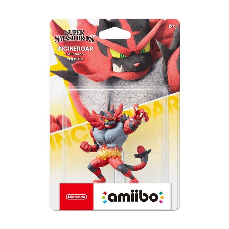 Jual Nintendo Amiibo Pokemon Incineroar Action Figure di Seller