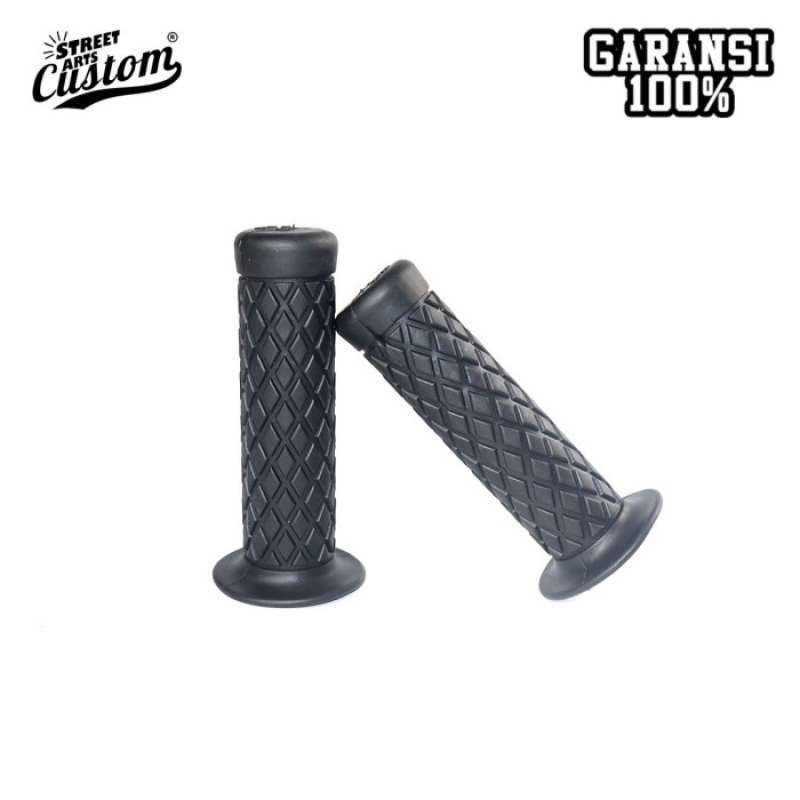 Promo Handgrip Wajik Hitam Universal W175 Xsr1 55 Scrambler Caferacer