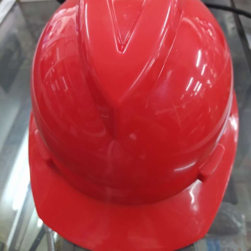 Promo Helm Proyek V Warna Merah / Safety Helmet Diskon 35 di Seller Un
