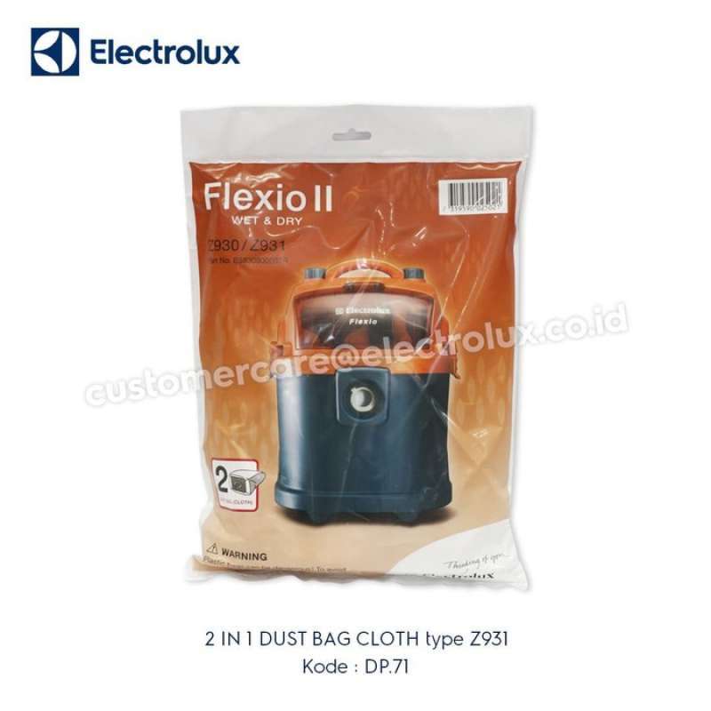 Promo Kantong Debu Bahan Kain Vacuum Cleaner Electrolux Model Z931 Dp