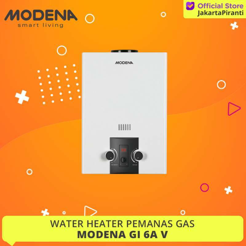Promo Water Heater Gas Modena Gi 6A V Model Paloma Dan Wasser / Rinnai