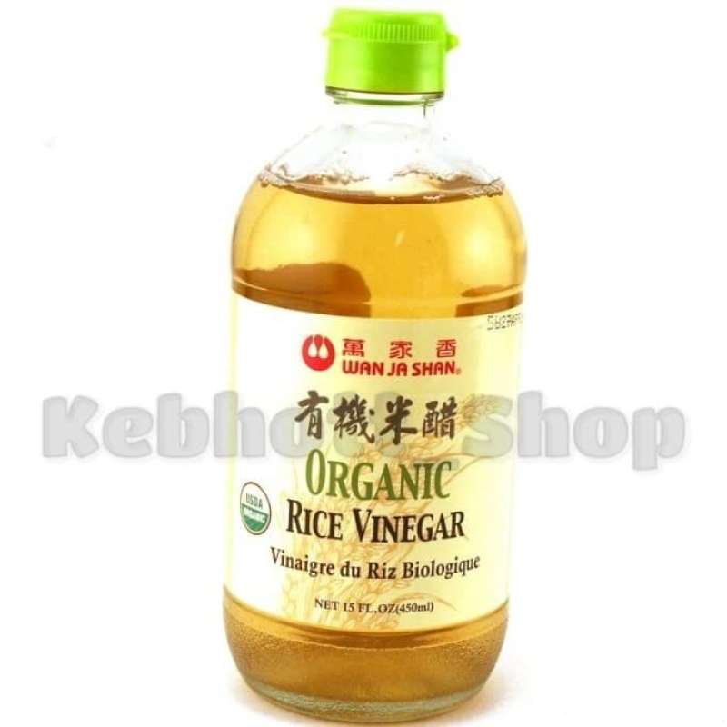 Jual Wan Ja Shan Organic Rice Vinegar 450ml di Seller