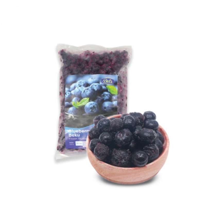 Jual Del's Frozen Blueberry / Buah Blueberi Beku - 500 Gram ( Iqf ) Di ...