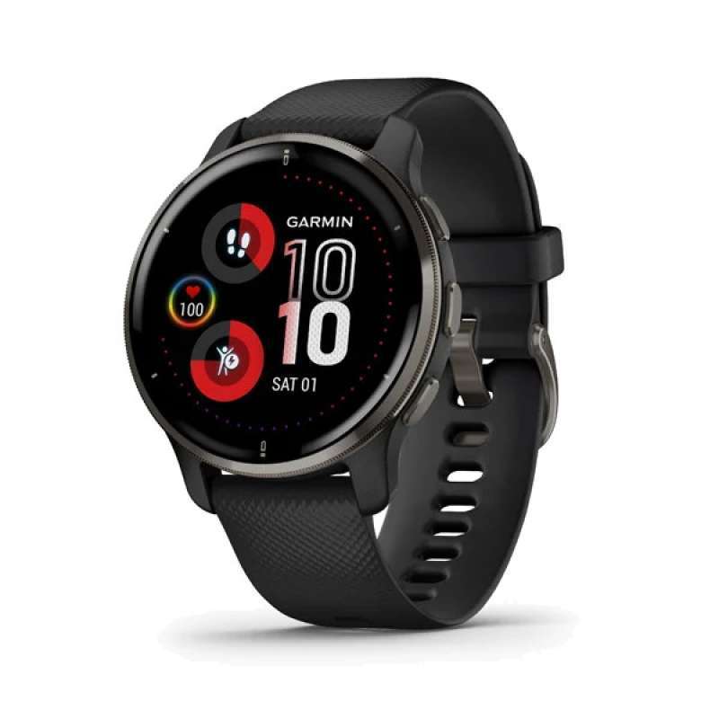 Promo Garmin Venu 2 / Garmin Venu 2 GPS WiFi Garansi Resmi TAM - Black ...