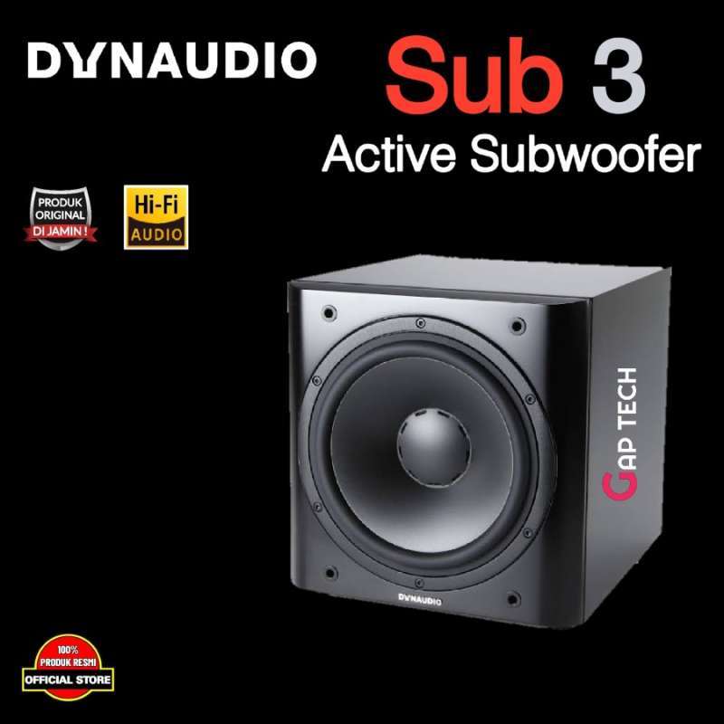 Jual Dynaudio Sub 3 / Sub3 Powerful Active Subwoofer Original Di Seller
