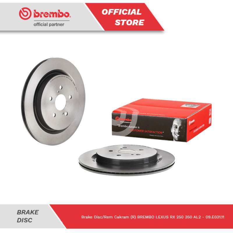 Jual Brembo Brake Disc / Rem Cakram (r) Lexus Rx 250 350 Al2 09.e031