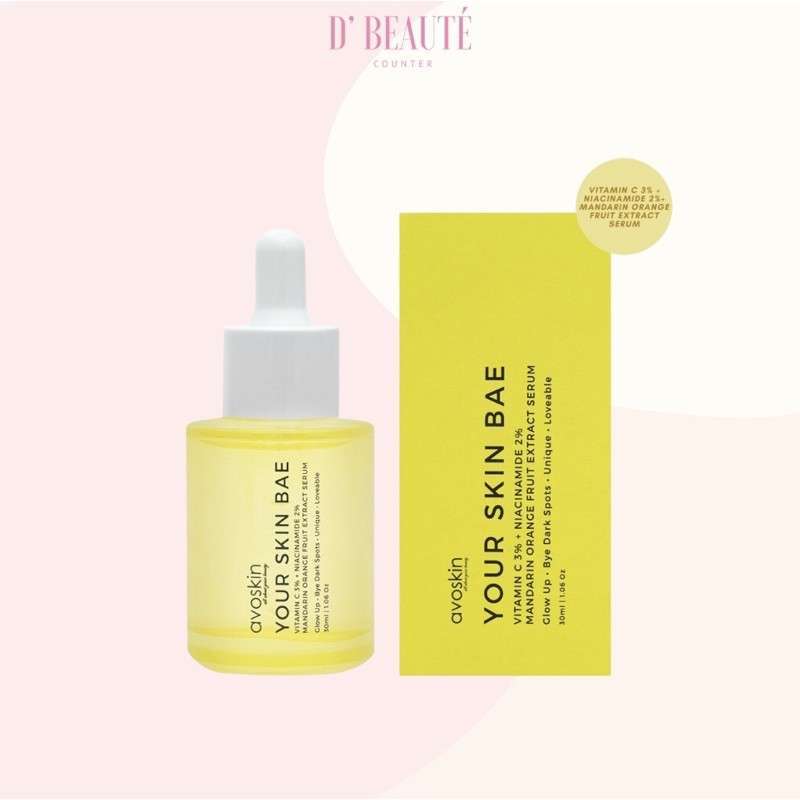 Jual Avoskin Your Skin Bae Vitamin C 3 + Niacinamide 2 + Mandarin