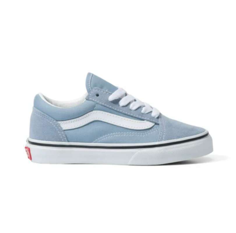Promo Vans Kids Old Skool Shoes Color Theory Ashley Blue (VN0A4BUUBD2