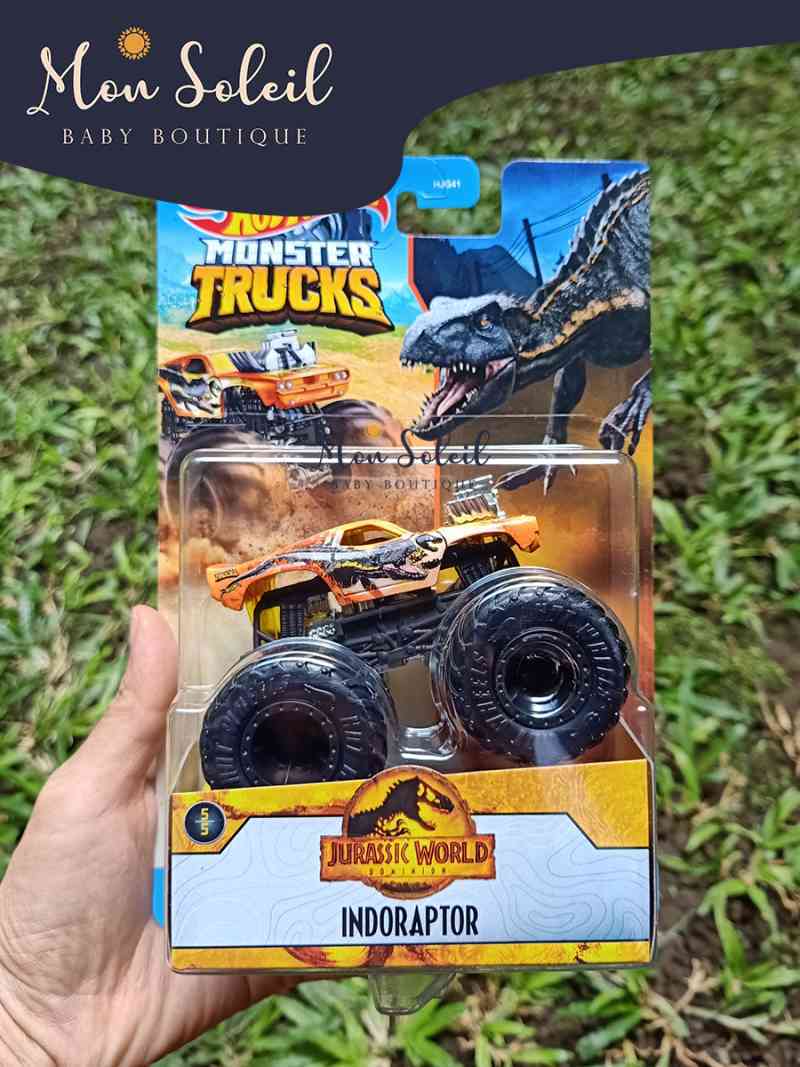 Jual Hotwheels Monster Truck Jurassic World Indoraptor 2022 di Seller