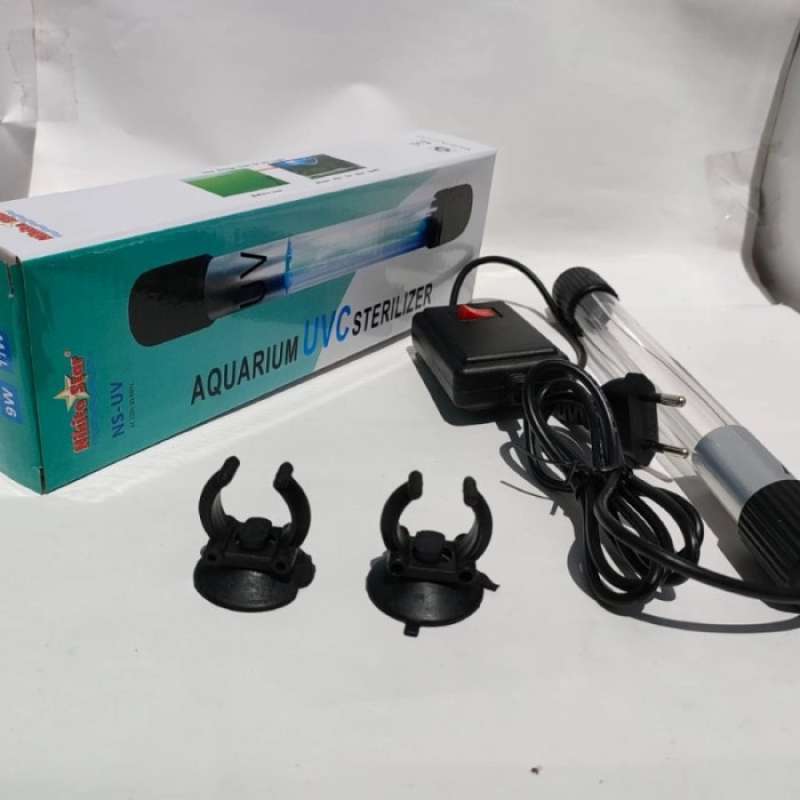 Promo Lampu Uv Nikita Star Aquarium Kolam Penghilang Lumut Algae 9W 9