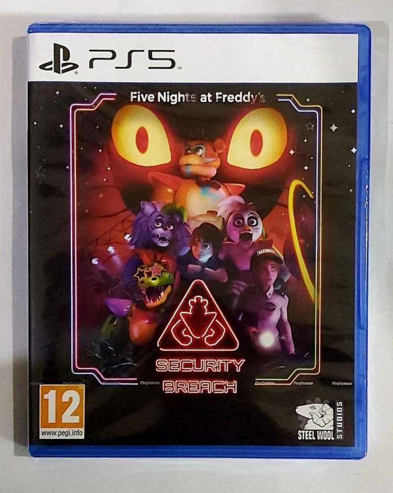 Jual BD PS5 Five Nights at Freddy's Security Breach Reg 2 di Seller