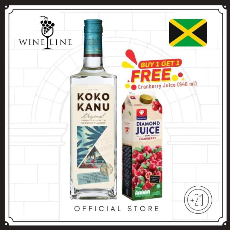 Jual JAMAICA KOKO KANU Original Rum with Coconut Flavour 750ml di