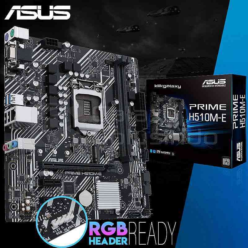 Jual Motherboard ASUS microATX Intel® H510me prime (LGA 1200) di