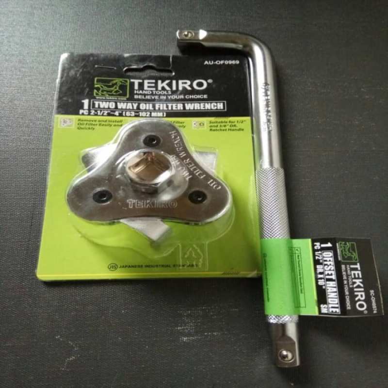 Promo Premium Kunci Filter Oli Tekiro Set - Kunci Pembuka Filter Oli