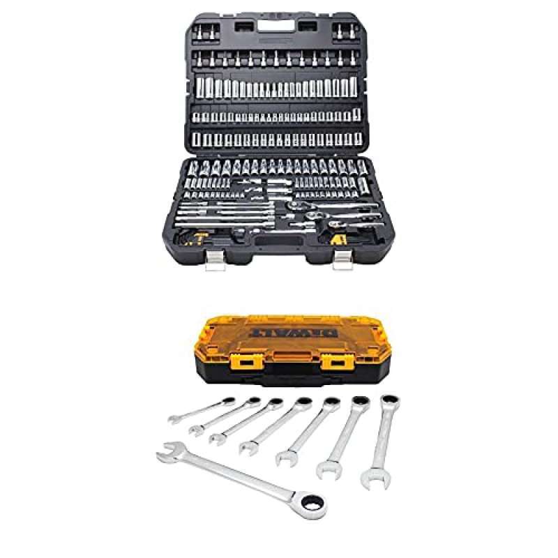 Promo DEWALT Mechanics Tool Set, 192Piece with Combination Ratcheting