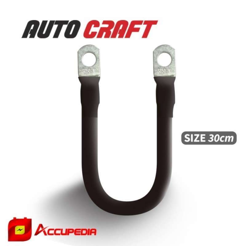 Jual Kabel Aki Hitam 35Mm Kabel Tembaga Autocraft Nyaf Berkualitas - 30
