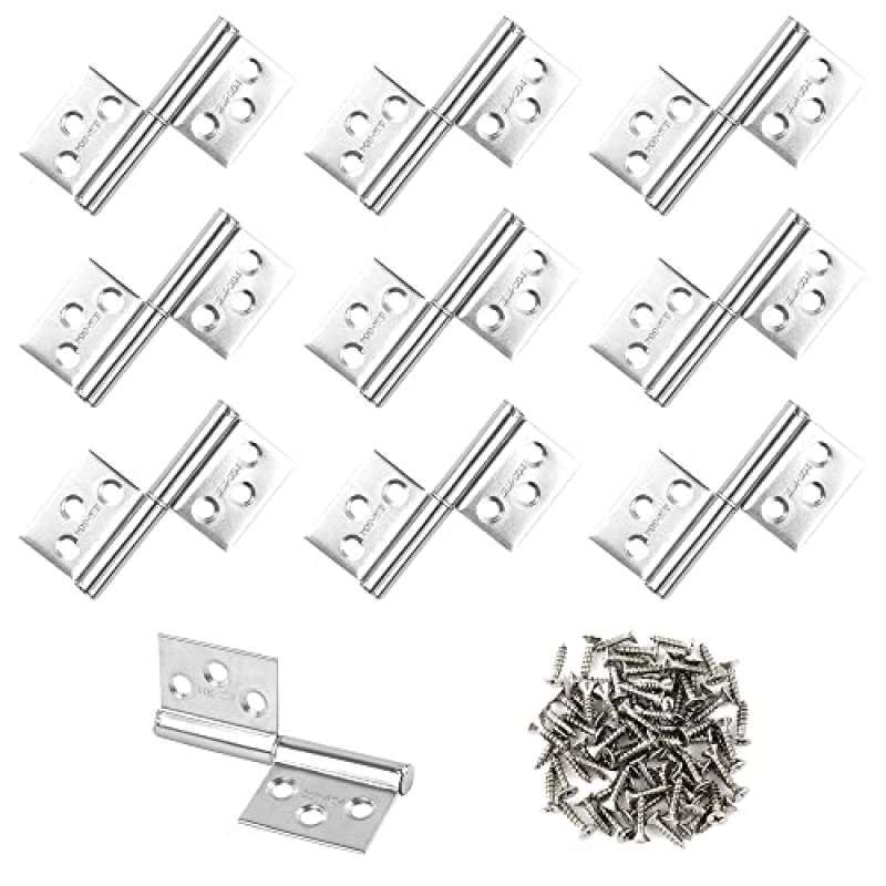 Jual 10Pack 3 Inch Lift Off Hinges Flag Hinges 304 Stainless Steel