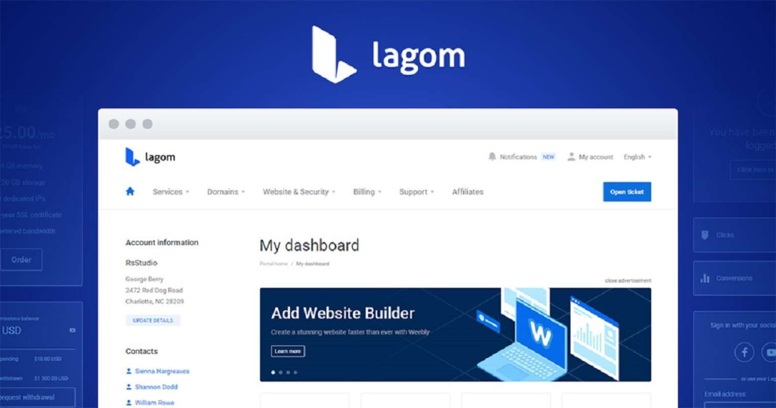 Jual Lagom Theme - Simple and Intuitive Whmcs Template di Seller Endo ...