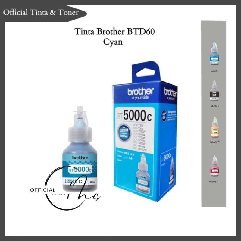 Jual Tinta Brother D60 DCP - T310 , DCP -T510W , DCP-T710W , DCP-T810W ...