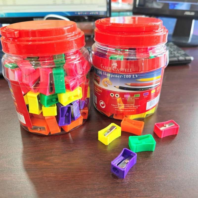 Jual Rautan Pensil Segitiga / Sharpener For Triangular Pencil Faber