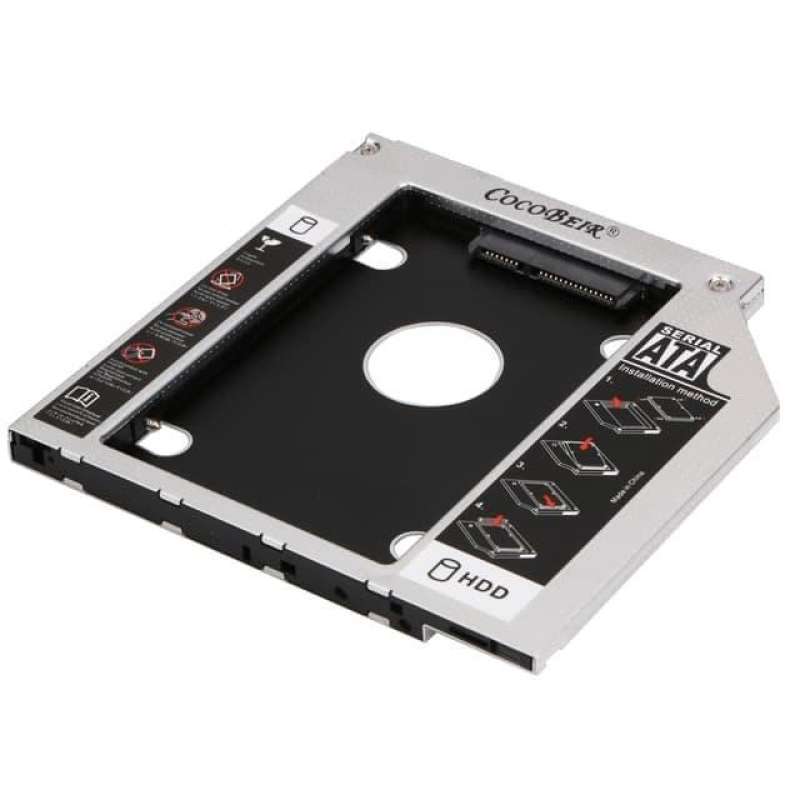 Jual HDD Caddy 12.7mm SATA SSD HDD Caddy 12.7mm SATA DVD Slot Harddisk
