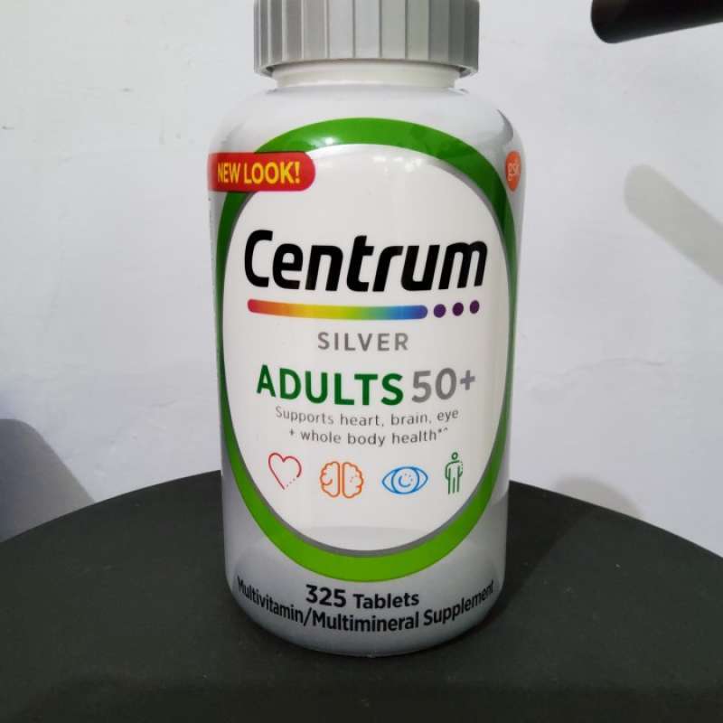 Jual Centrum Silver Adults 50+ Isi 325 Tablets di Seller PALANG MERAH ...