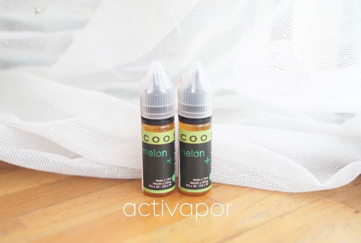 Jual Salt Ecoo+ Plus Melon Bubblegum 20mg 15ml Liquid Vape Pod Saltnic