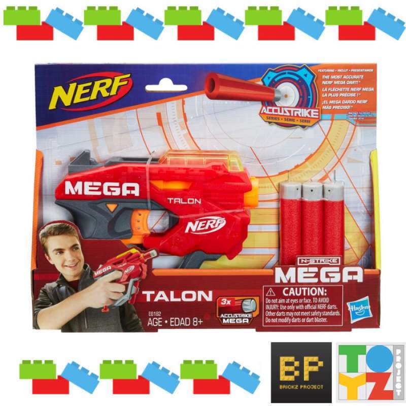 Promo Free Ongkir Nerf N-Strike Mega Talon Blaster Diskon 26% di Seller ...