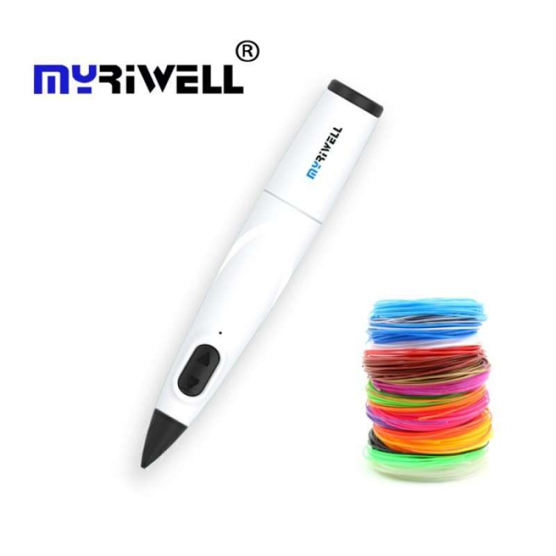 Jual cns Myriwell 3D Pen Rp300B Diy 3D Printing Pen Pcl Filament Cre di