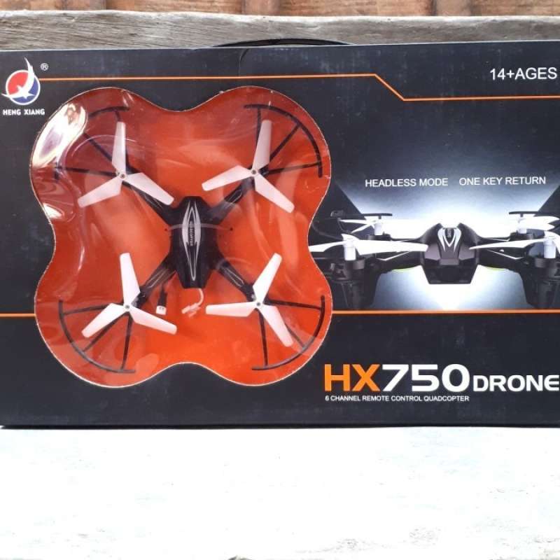 Promo Mainan Remote Control Drone Mini Hx750 / Rc Helicopter Drone Hx