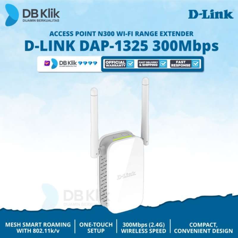 Jual Access Point DLink DAP1325 300Mbps DLink WiFi Range Extender