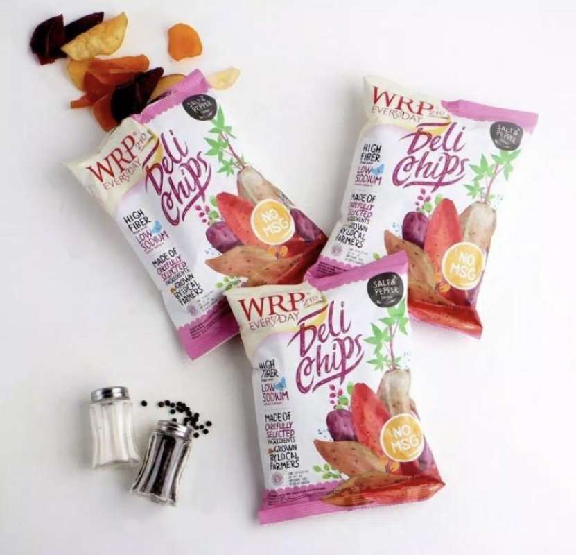 Jual WRP Deli Chips Salt & Pepper 40gr WRP Everyday Deli Chips Salt
