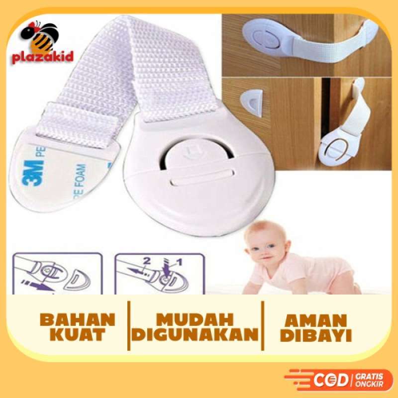 Promo Pengaman Laci Pintu Lemari Kulkas Child Safety Lock Pengaman promo-pengaman-laci-pintu-lemari-kulkas-child-safety-lock-pengaman