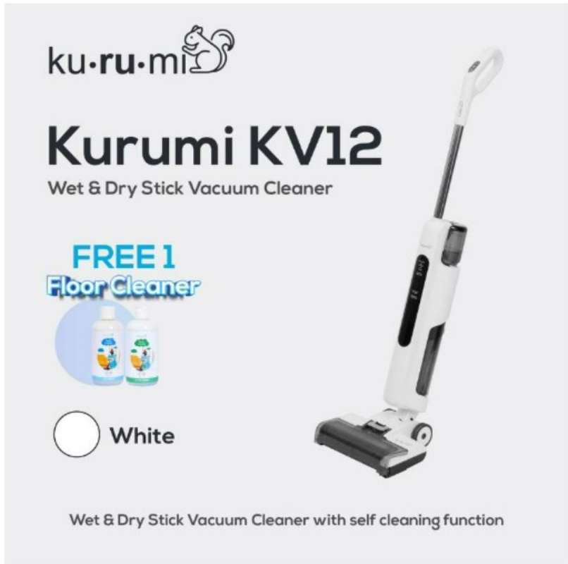 Jual Kurumi Kv 12 Wet & Dry Cordless Stick Vacuum Cleaner Di Seller Flint Baby Flint Baby Shop