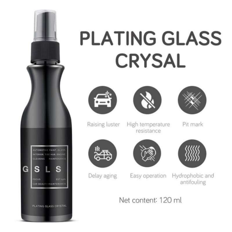 Jual Glass Nano Coating Crystal | Efek Daun Talas Kaca Mobil di Seller