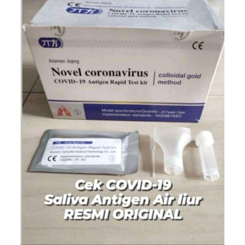 Promo alat rapid test antigen air liur Diskon 41 di Seller Fayra Store