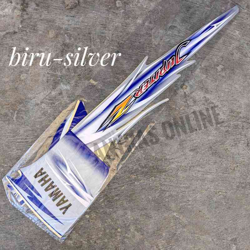 Jual striping jupiter Z burhan 2007 - stiker lis motor standar di
