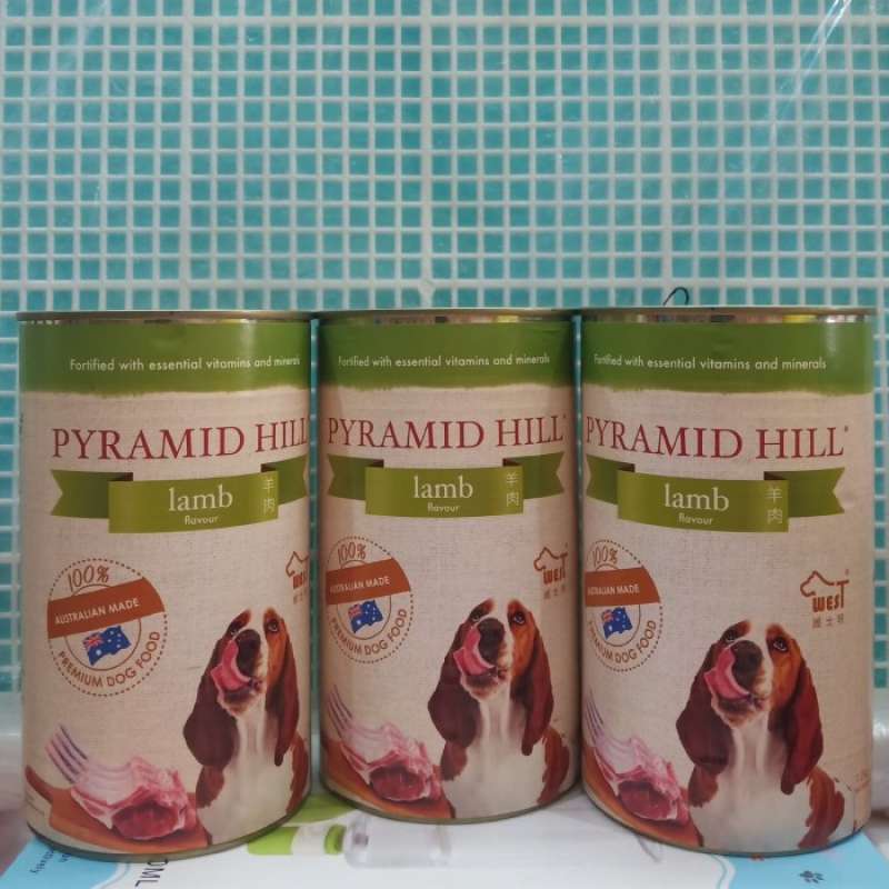 Jual Kalengan Dog Food Pyramid Hill Lamb 400Gr di Seller DENTA PET SHOP