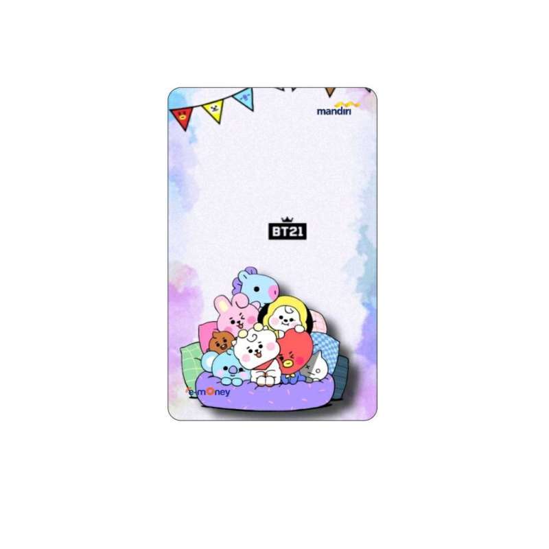 Ide Sticker Emoney Jual Sticker Emoney Edisi Bt21 Di Seller Kuat Jaya Official - Cipinang ...