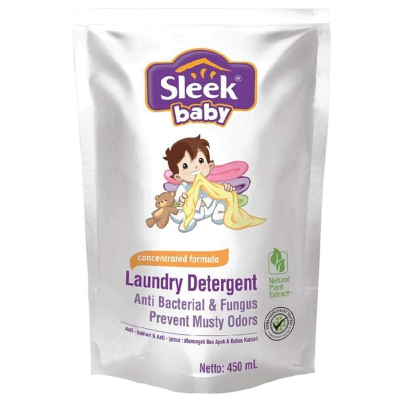 Jual SLEEK BABY LAUNDRY DETERGENT 450ML di Seller Delovya Pondok