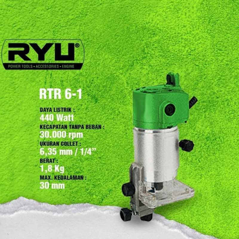 Jual Mesin Router profil / wood trimmer RYU RTR 6 -1 di Seller Manggala ...
